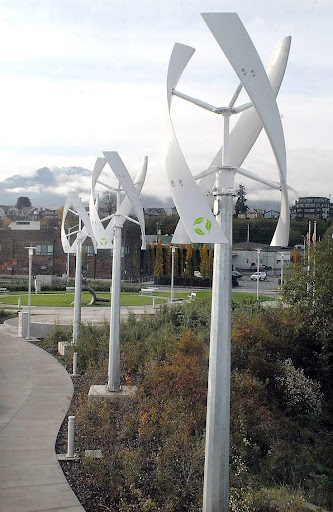 Windkraftanlagen mit vertikaler Achse