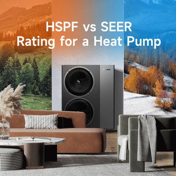HSPF vs. SEER-Bewertung für eine Wärmepumpe