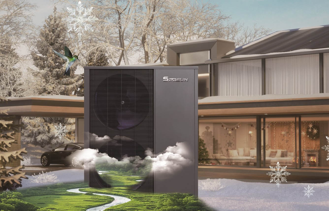 SPRSUN Luftquelle Wärmepumpensystem
