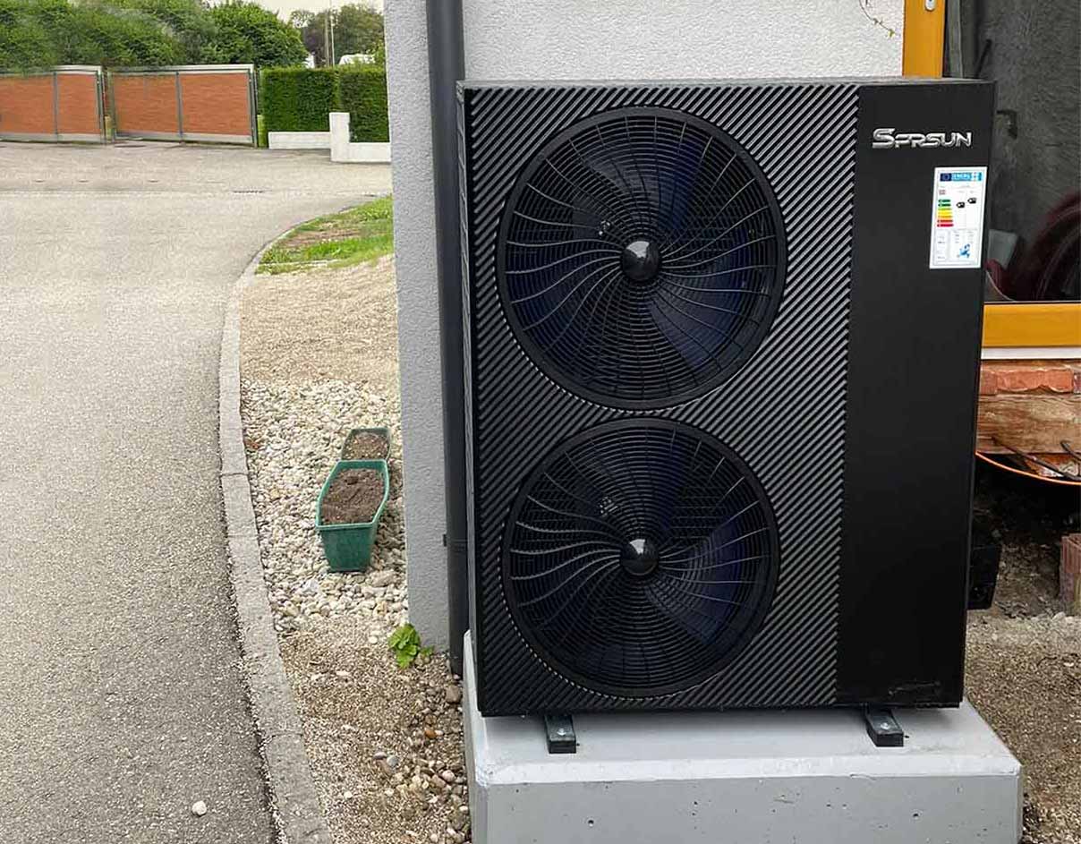 Luftquelle Wärmepumpe