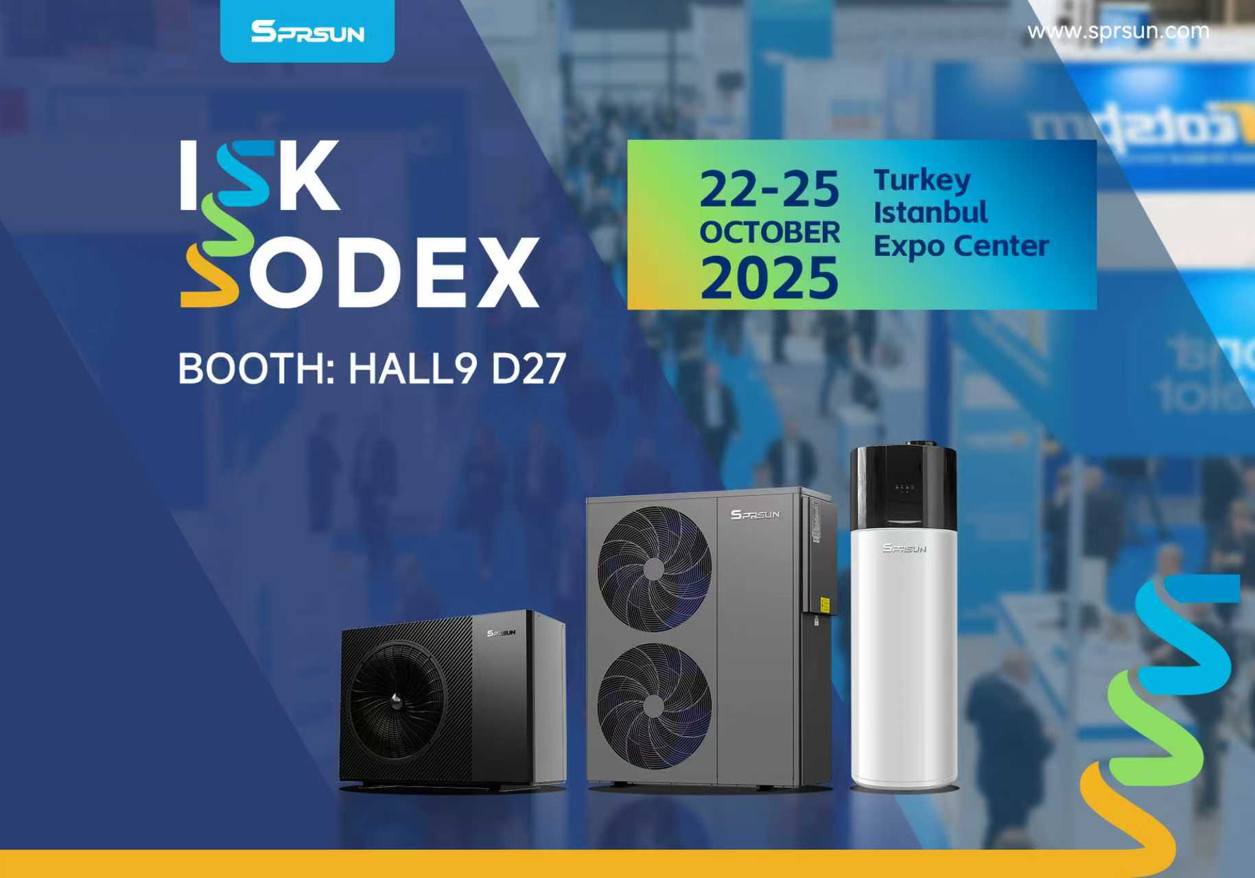 Machen Sie sich bei ISK-SODEX 2025: SPRSUN 's DC-Wärmepumpen von DC-Wanderpumpen neu definieren die Energieeffizienz neu