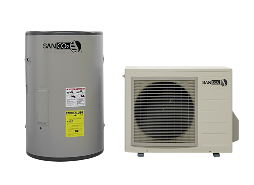 Sanden SanCO2 W&auml;rmepumpen-Warmwasserbereiter