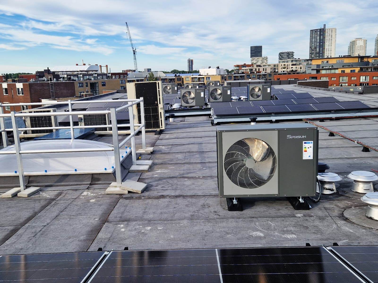 Energieprodukte der nächsten Generation – SPRSUN Wärmepumpe zur Verwendung mit Sonnenkollektoren
