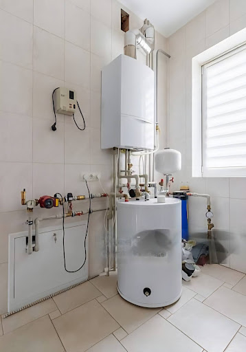 Entl&uuml;ftung des Warmwasserbereiters