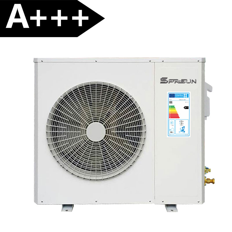 SPRSUN DC-Inverter-Wärmepumpen mit Energieniveau ERP A+++