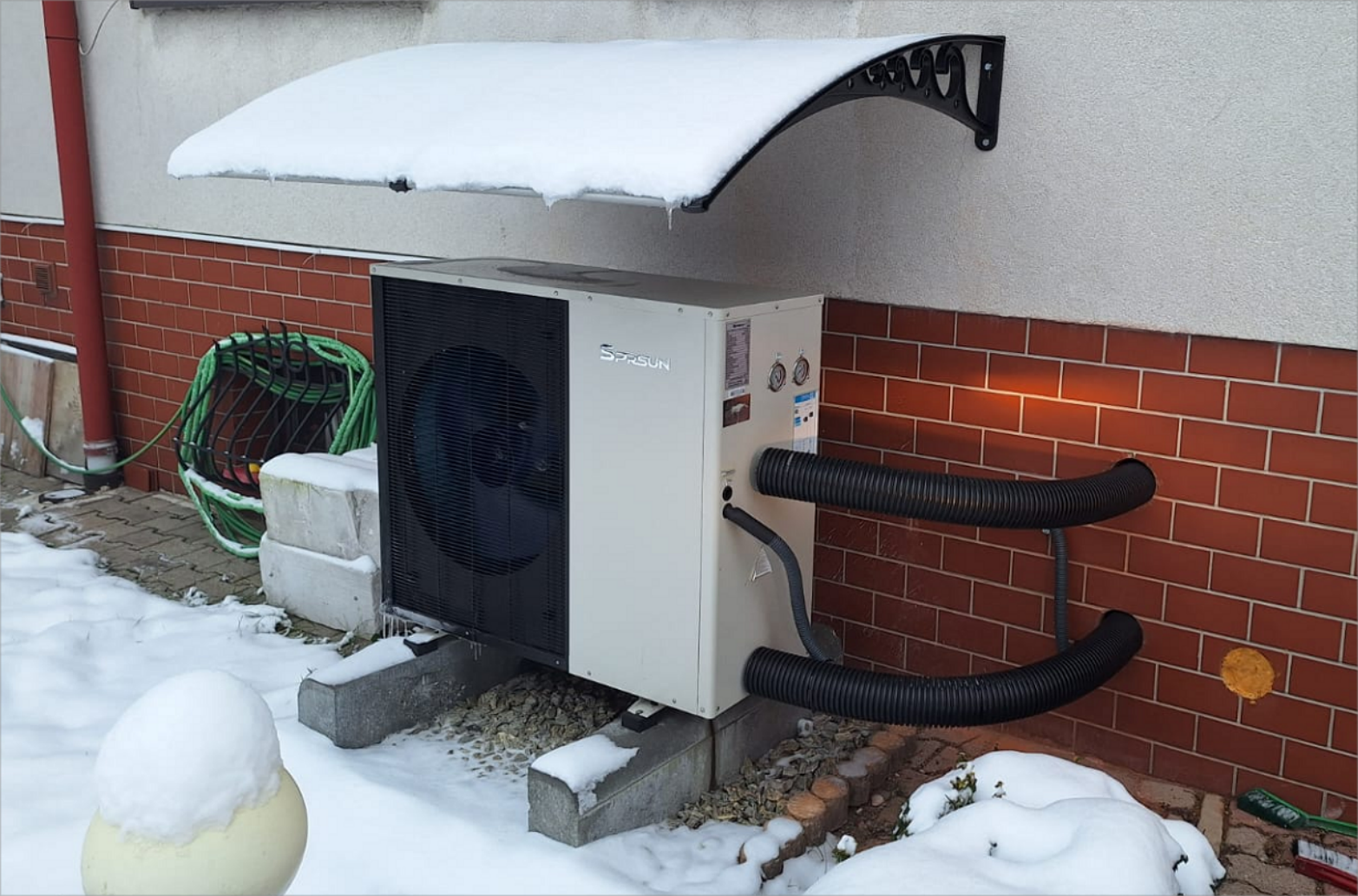 SPRSUN-Wärmepumpe in den Niederlanden