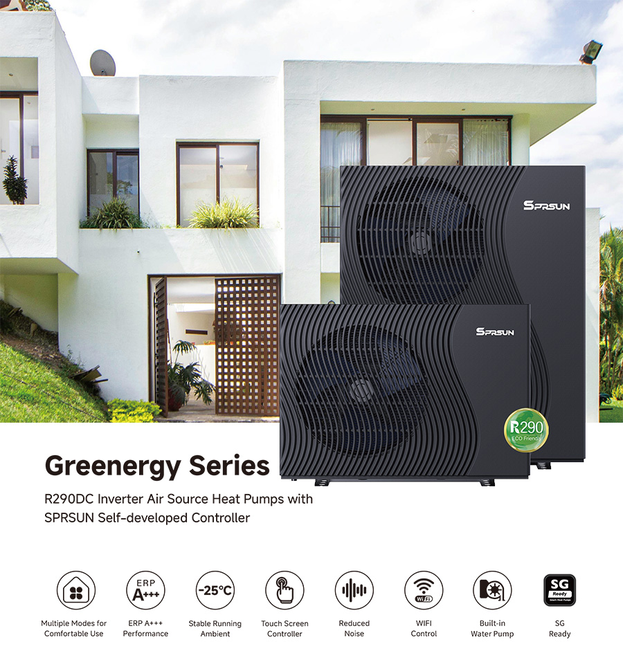 SPRSUN_R290 W&auml;rmepumpe_Greenergy-1
